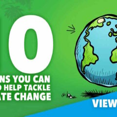 10 actions you students can take to reduce climate change